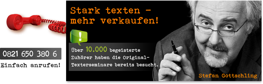 Stark texten - mehr verkaufen!