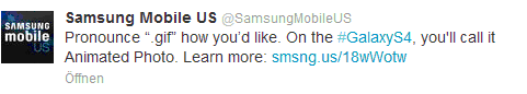 Samsung Twitter